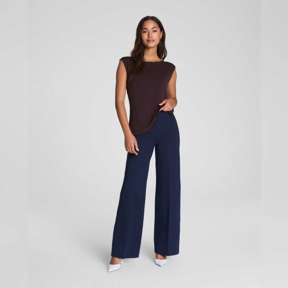 NWOT SPANX Pointe Wide-Leg Pant
